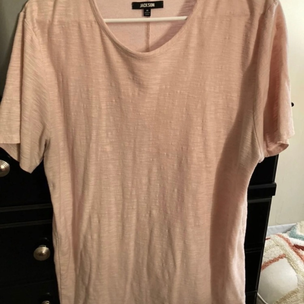 Jackson Pale Pink Tee. Never Worn. Size Medium.
